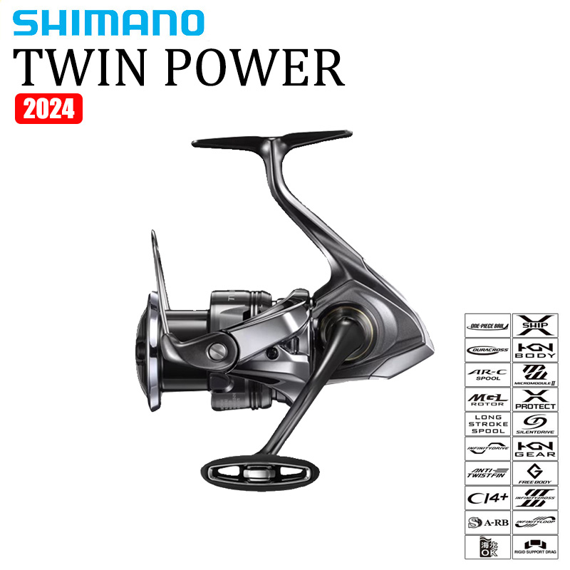 SHIMANO 2024 TWINPOWER Seawate - Shimano Reel Sienna 评论和价格