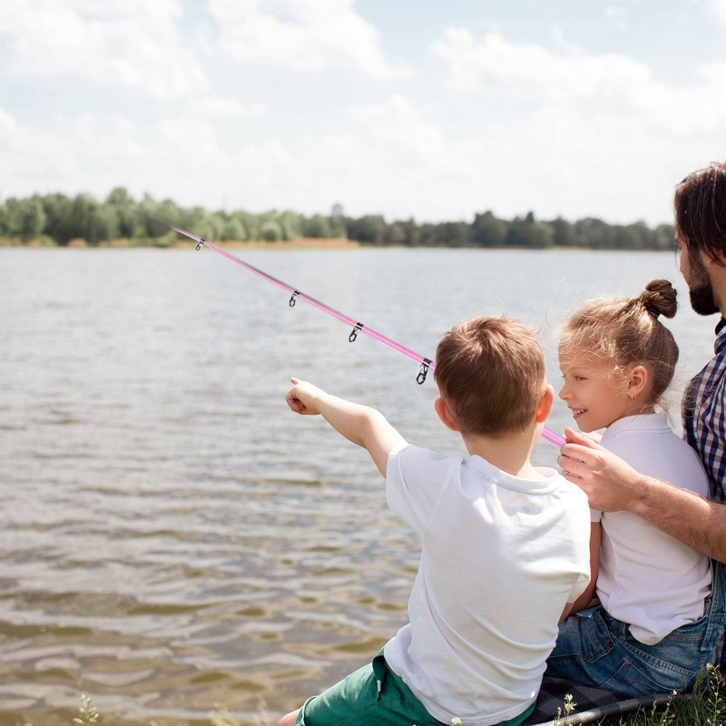 Kids Adult Beginner Fishing Ro - Freshwater Line 评论和价格