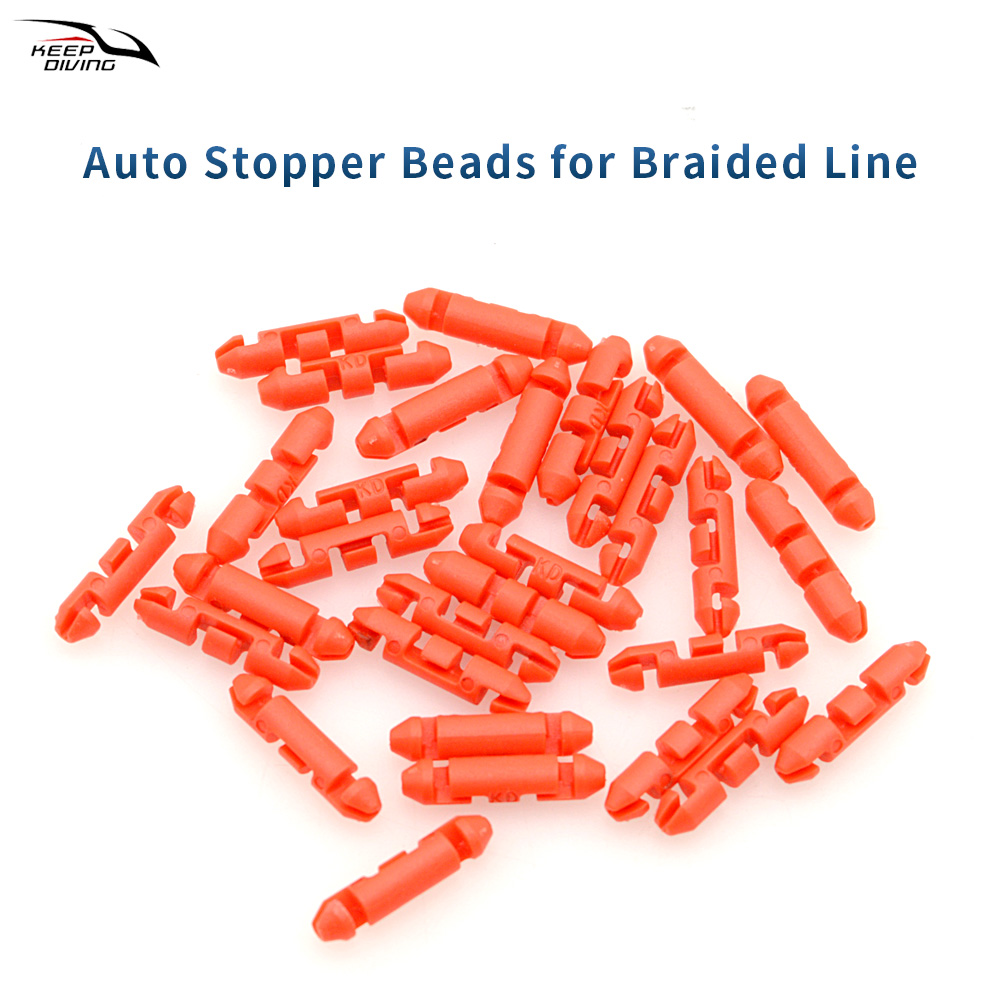 30 PCS Auto Stopper Beads For  - Fishing Line Winder 评论和价格