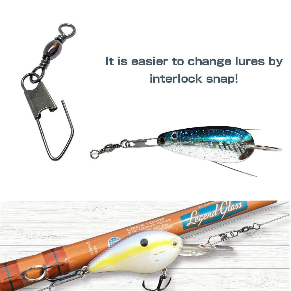 50Pcs Stainless Steel Snap Swi - Freshwater Line 评论和价格