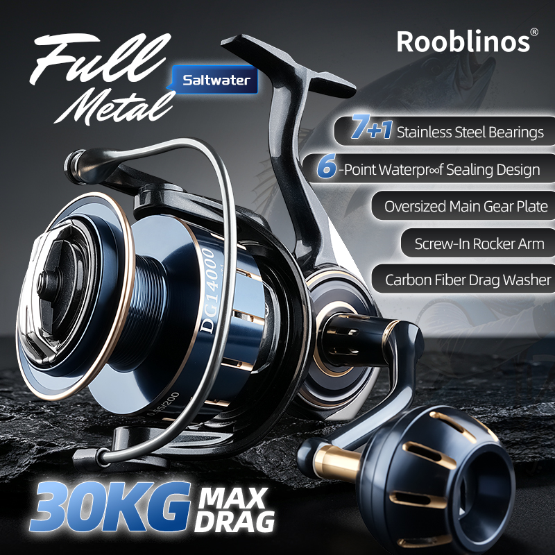 Rooblinos DG Spinning Reel, 12 - Abu Garcia Reel Max 评论和价格