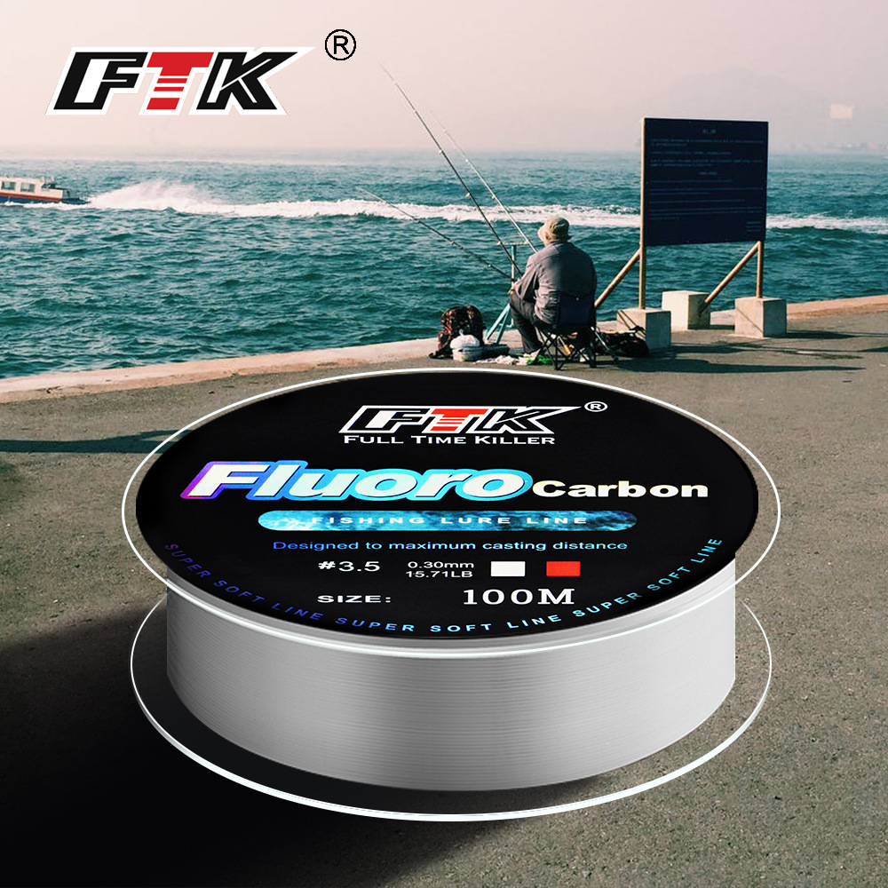 100M Fluorocarbon Coating Fish - Fluorocarbon Line 评论和价格