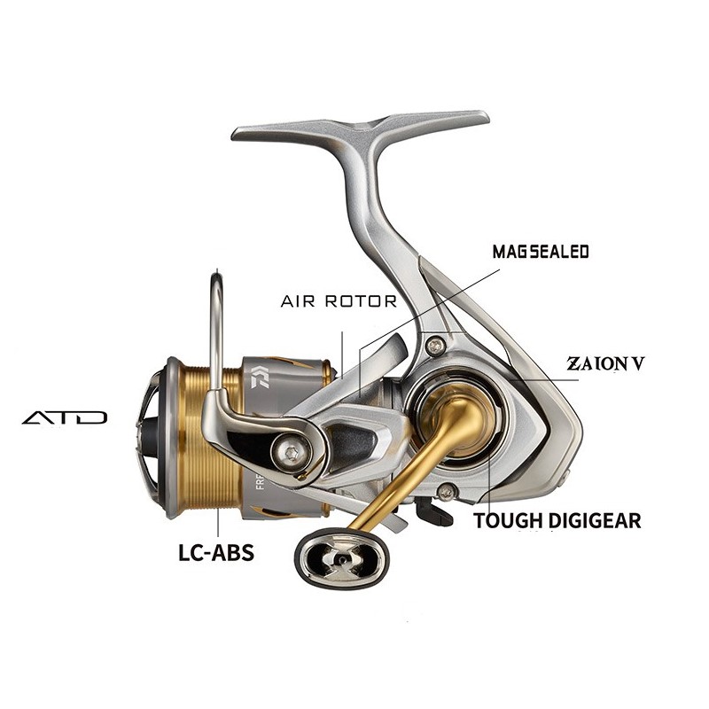 DAIWA 21 FREAMS LT Spinning Fi - Daiwa Reel Bg 评论和价格