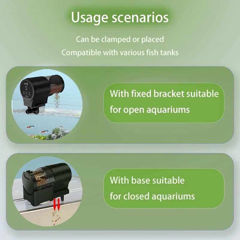 Fish Tank Automatic Feeder Foo - Fishing Line Dispenser 评论和价格