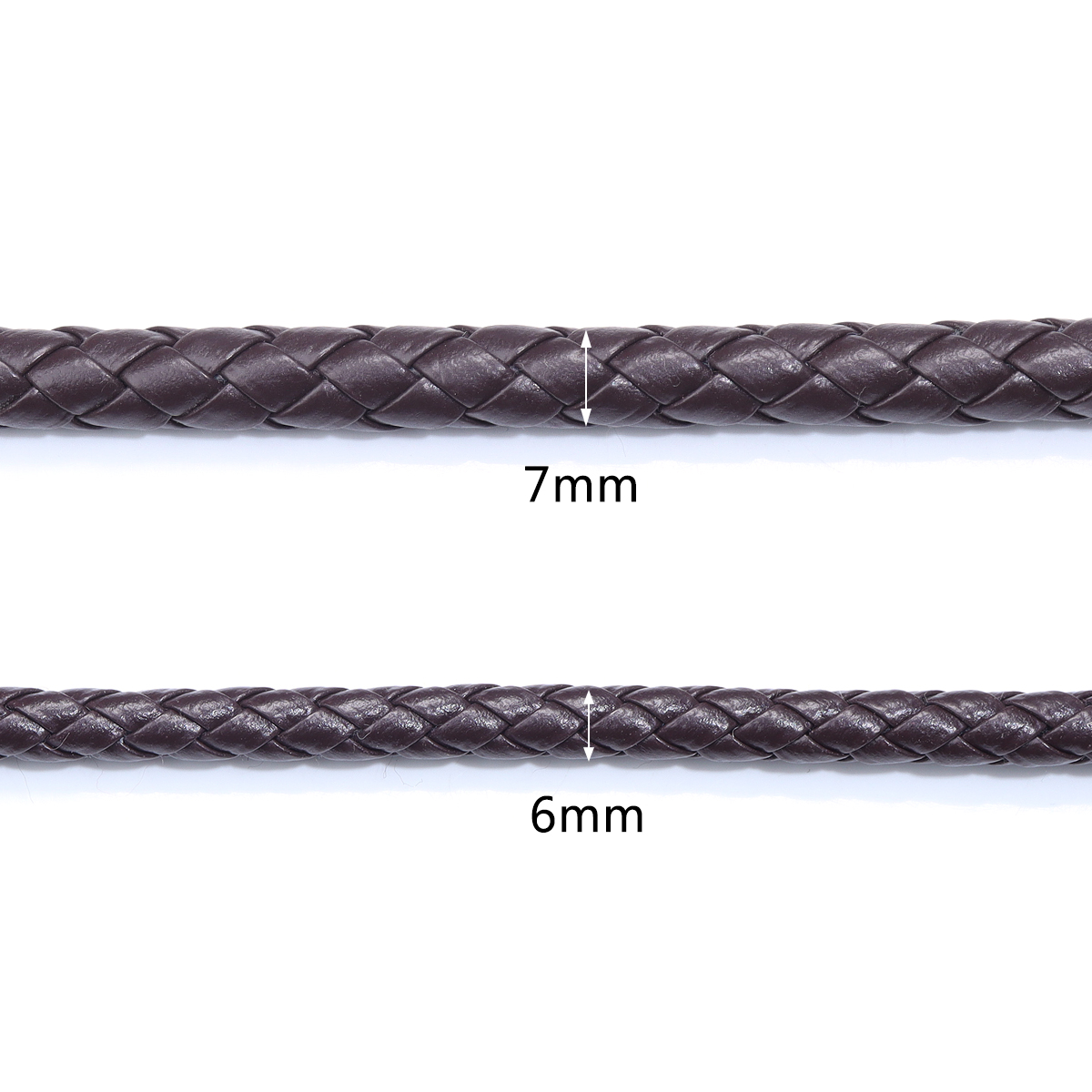 5 Yards/lot 6/7mm Braided Leat - Braided Line 评论和价格