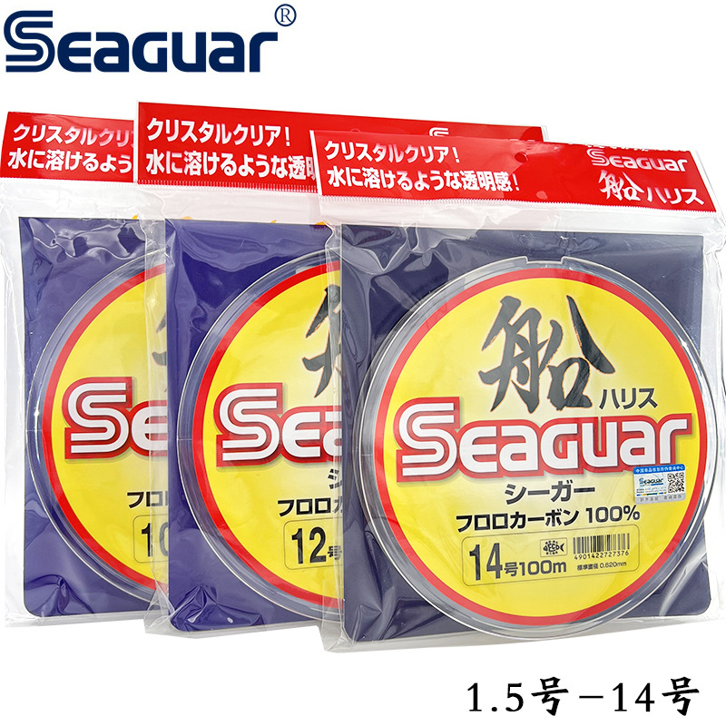 Japan Original Seaguar 100% Fl - Fluorocarbon Line 评论和价格